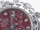 劳力士ROLEX Daytona 116509红色方钠石钢迪CLEAN厂复刻版指针细节图