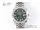 劳力士ROLEX DateJust 126234 41绿盘格纹五珠日志 CLEAN厂复刻版细节图