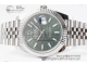 劳力士ROLEX DateJust 126234 41绿盘格纹五珠日志 CLEAN厂复刻版细节图