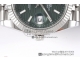 劳力士ROLEX DateJust 126234 41绿盘格纹五珠日志 CLEAN厂复刻版细节图