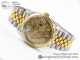 劳力士ROLEX DateJust 126233 36间金五珠金色条钉日志Clean厂复刻版细节图