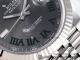 劳力士ROLEX DateJust 126334 41绿萝五珠链日志Clean厂复刻版细节图