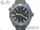 VSF厂复刻欧米茄海马Seamaster ETNZ “Deep Black” Real Ceramic 深海之蓝高仿手表细节图