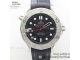 VSF厂复刻欧米茄海马Seamaster Diver 300M 钢带黑盘红针海马300胶带款高仿手表细节图