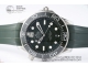 VSF厂复刻欧米茄海马Seamaster Diver 300M 绿海马300胶带款高仿手表细节图