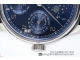 APS厂复刻IWC万国Portugieser Perpetual Calendar 5033 葡萄牙万年历蓝盘黑色皮带款高仿手表细节图